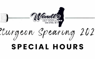 Sturgeon Spearing Hours & Specials at Wendt’s on the Lake